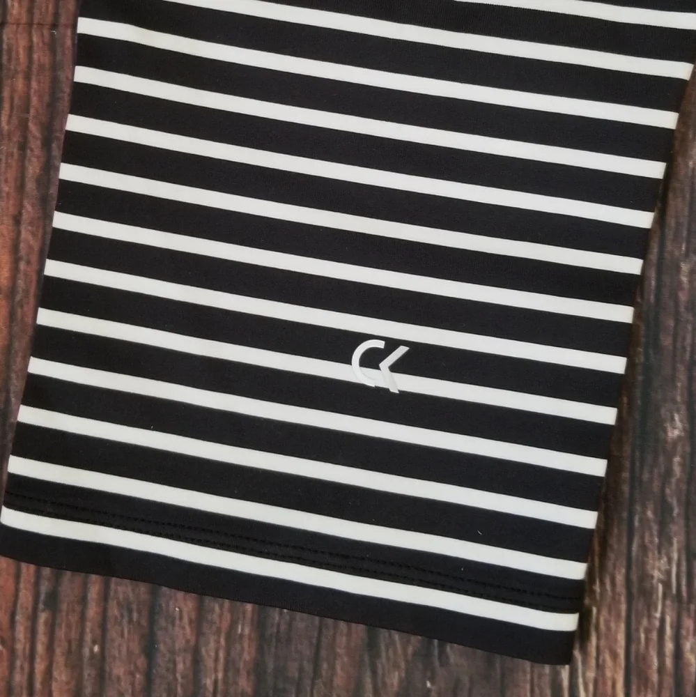 Calvin Klein Performance Striped Leggings - Picture 7 of 16